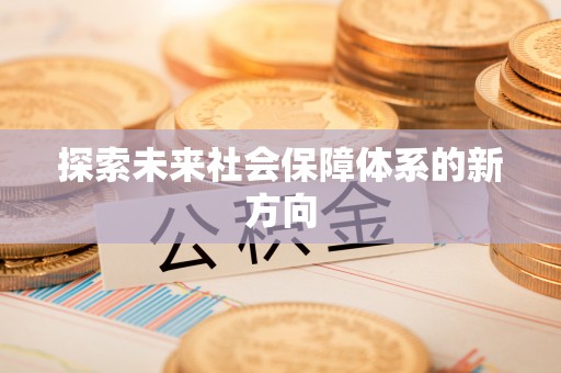 金台探索未来社会保障体系的新方向