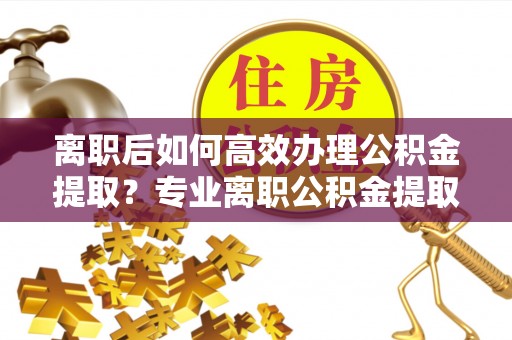 金台离职后如何高效办理公积金提取？专业离职公积金提取代办服务指南
